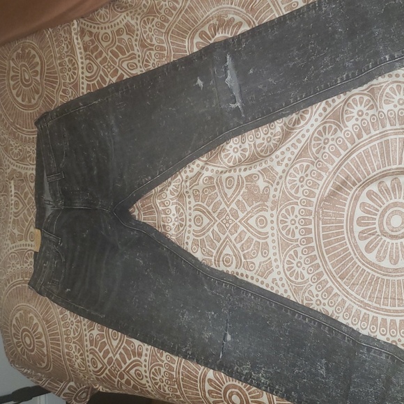 Ralph lauren Denim and Supply black acid wash skinny jeans size 30x32.. - Picture 2 of 7